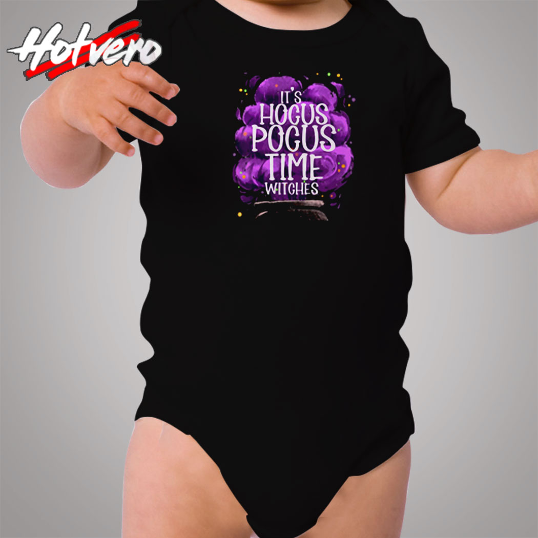 It’s Hocus Pocus Time Witches Cozy Baby Onesies