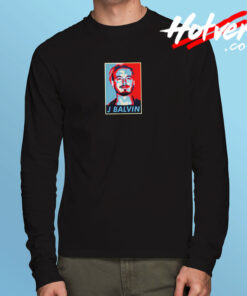 J Balvin Retro Long Sleeve T shirt