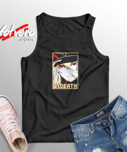 Japanese Anime Esdeath Akame Aesthetic Sleeveless Shirt