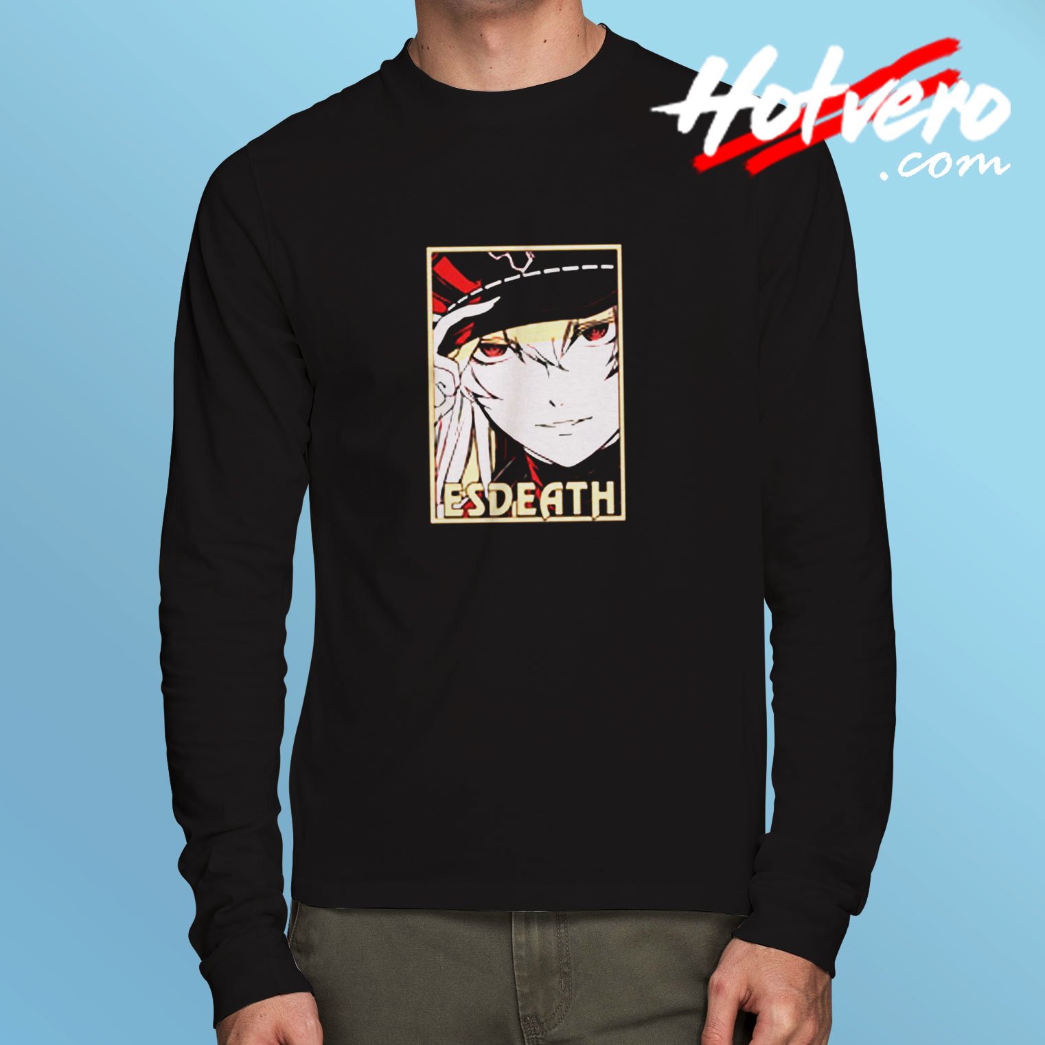 Japanese Anime Esdeath Akame Long Sleeve T shirt