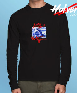 Jaws Welcome You Amity Island Long Sleeve T shirt