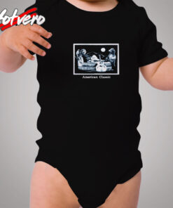 Jerry Garcia Of The Grateful Dead By Artist Lafrance Cozy Baby Onesies