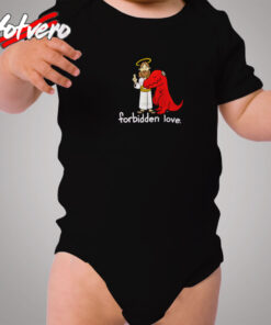 Jesus Forbidden Love Dino Cozy Baby Onesies