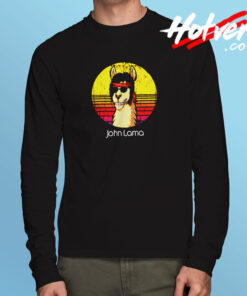 John Lama Lennon Parody Rock Long Sleeve T shirt