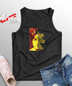 John Lennon Quote Aesthetic Sleeveless Shirt