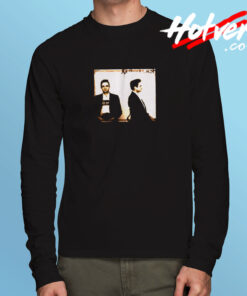 Johnny Cash Mugshot Long Sleeve T shirt