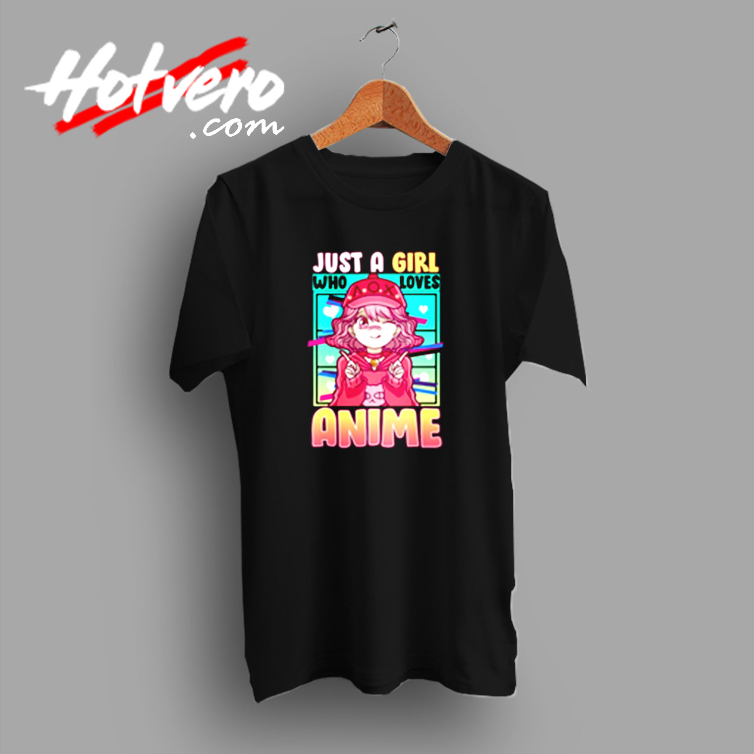 Just A Girl Who Loves Anime Urban T shirt