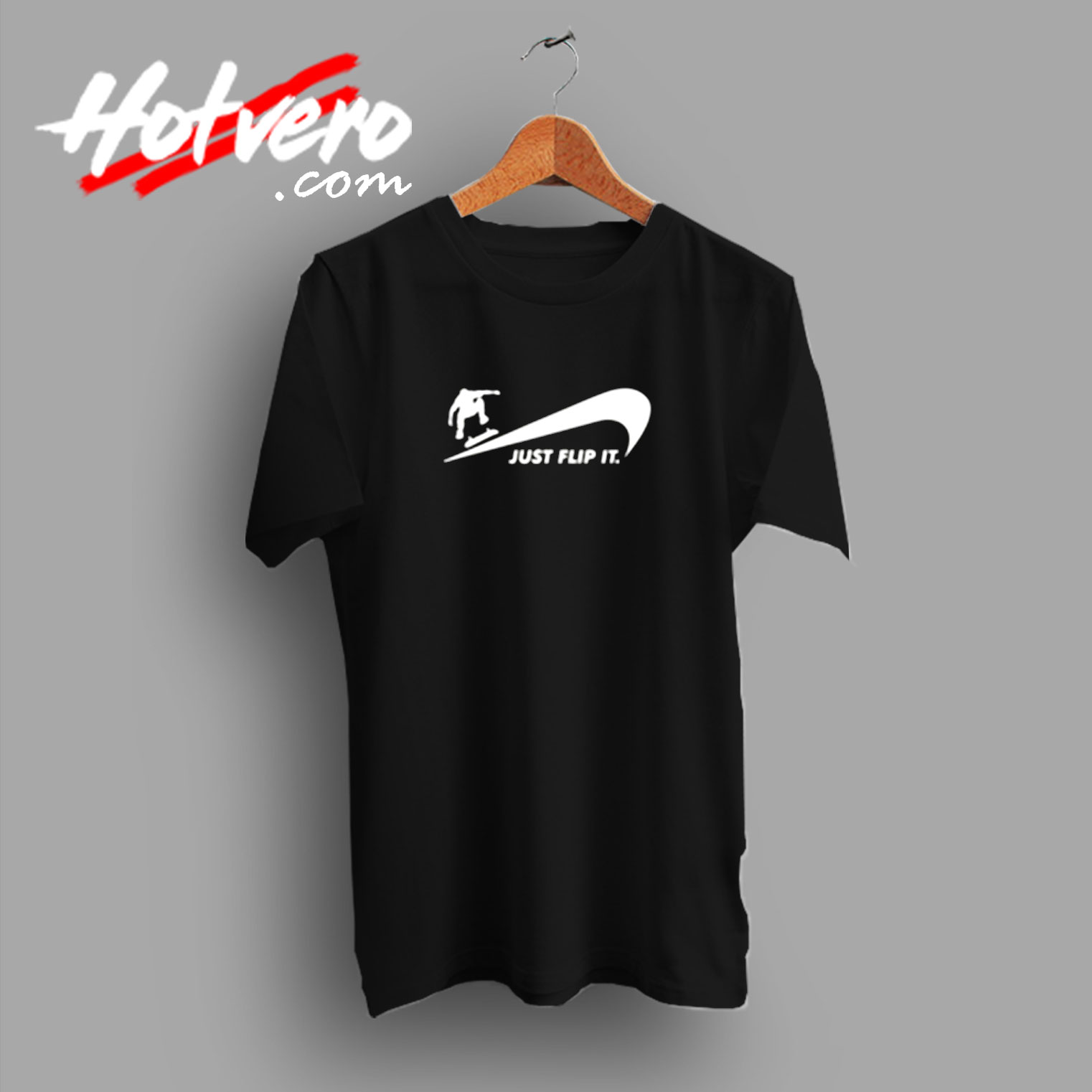 Just Flip It Skateboard Urban T shirt