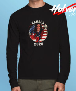 Kamala Harris Superhero President Long Sleeve T shirt