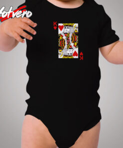 King Of Hearts Cozy Baby Onesies
