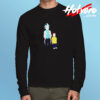 King Of The Hill Cartoon Parody Long Sleeve T shirt