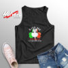 Kiss Me Im Irish And Vaccinated St. Patricks Day Aesthetic Sleeveless Shirt