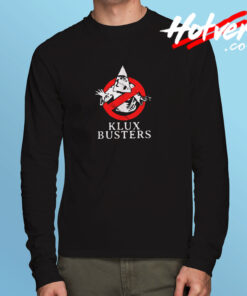 Klux Busters Parody Ghostbusters Long Sleeve T shirt