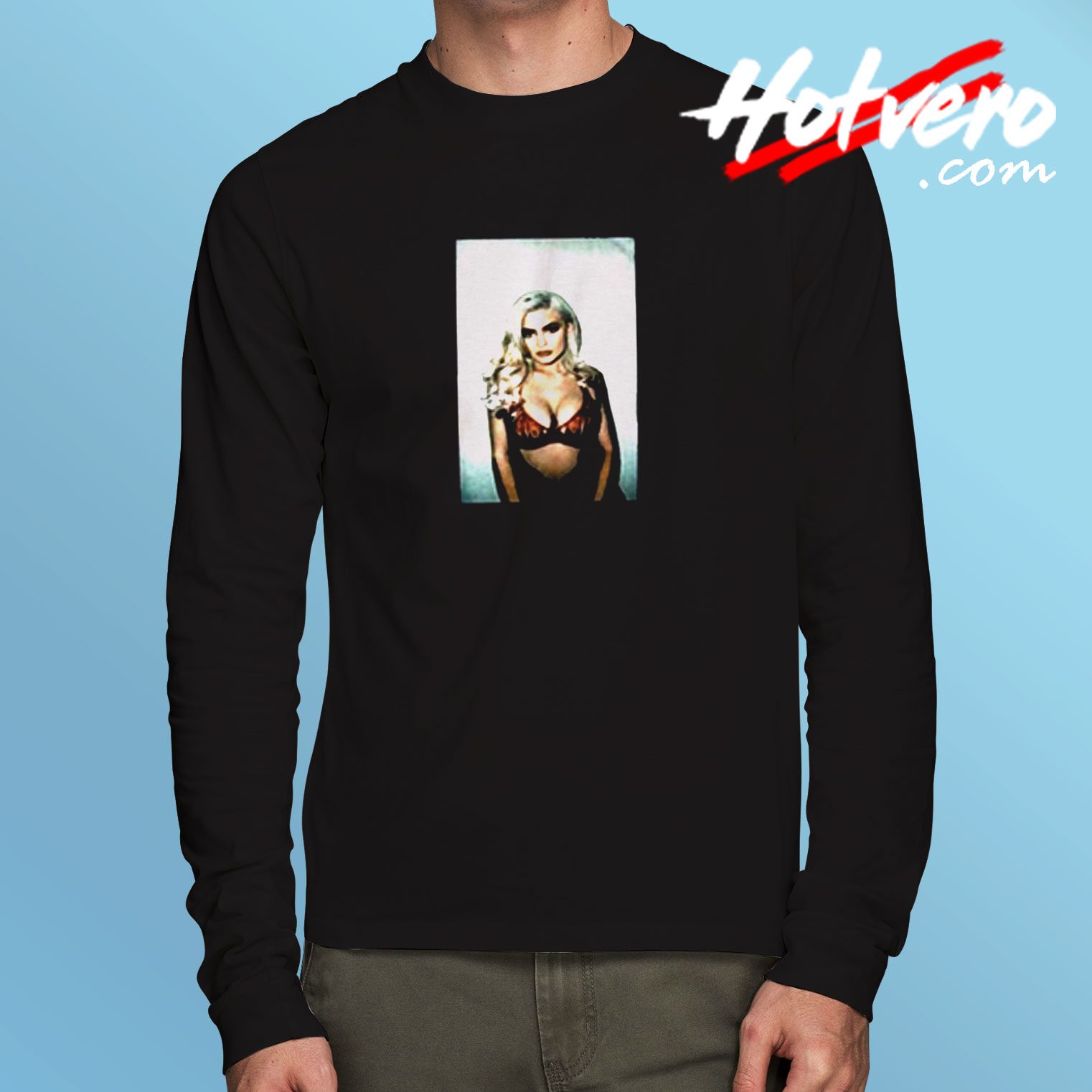 Kylie Jenner Sexy Long Sleeve T shirt