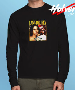 Lana Del Rey Vintage 90s Retro Rapper Long Sleeve T shirt