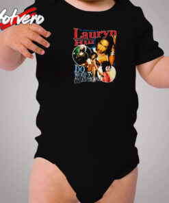 Lauryn Hill Tour Cozy Baby Onesies