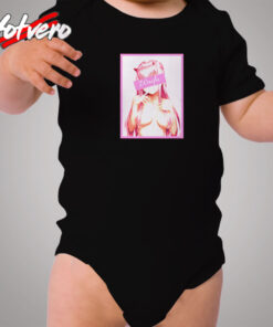 Lewd Japanese Devil Girl Cozy Baby Onesies