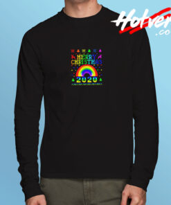 Lgbt Pride Merry Christmas Long Sleeve T shirt