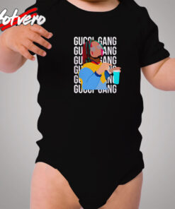 Lil Pump Gucci Gang Cozy Baby Onesies