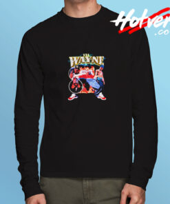 Lil Wayne Vintage Inspired 90's Rap Long Sleeve T shirt