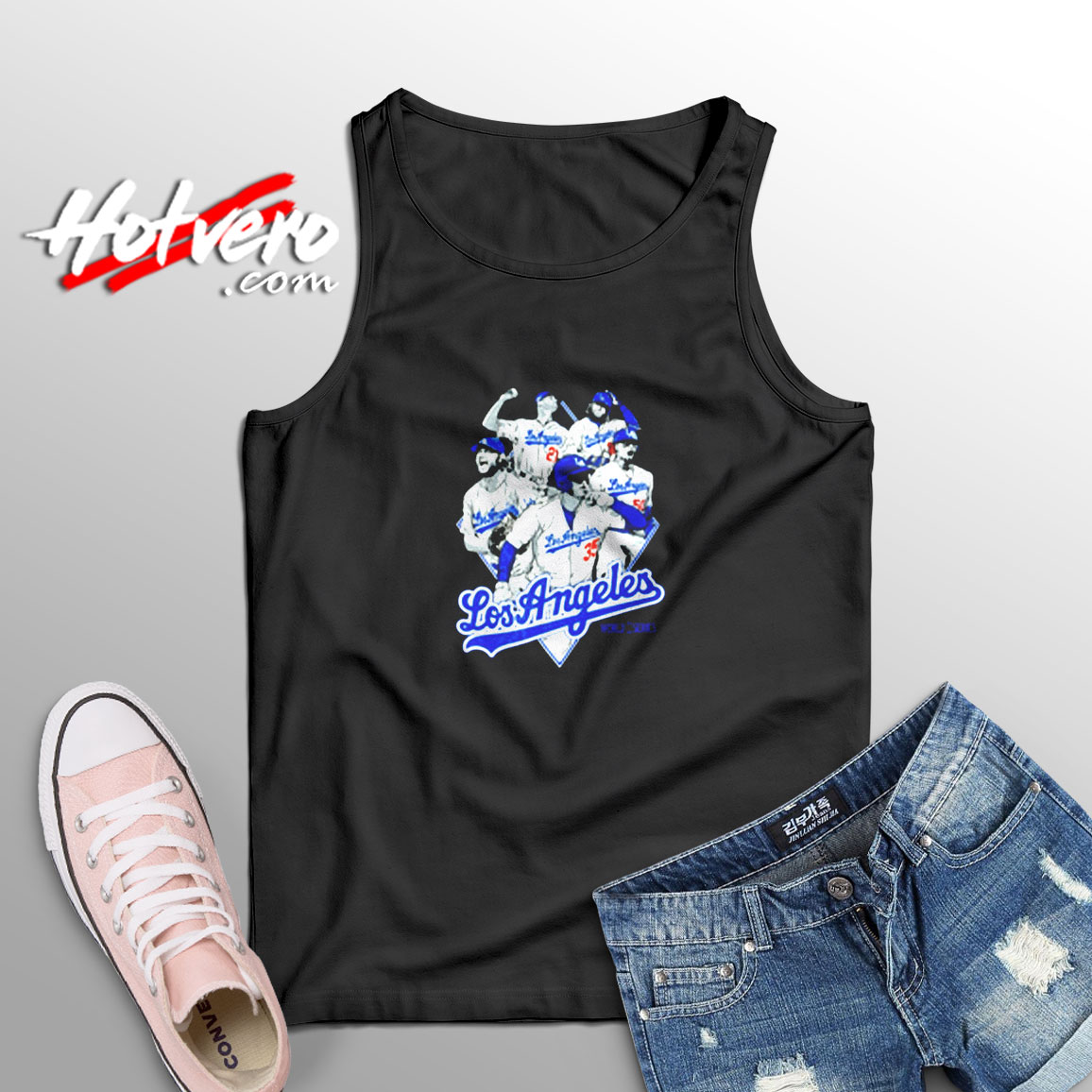 Los Angeles Dodgers La Champions Aesthetic Sleeveless Shirt