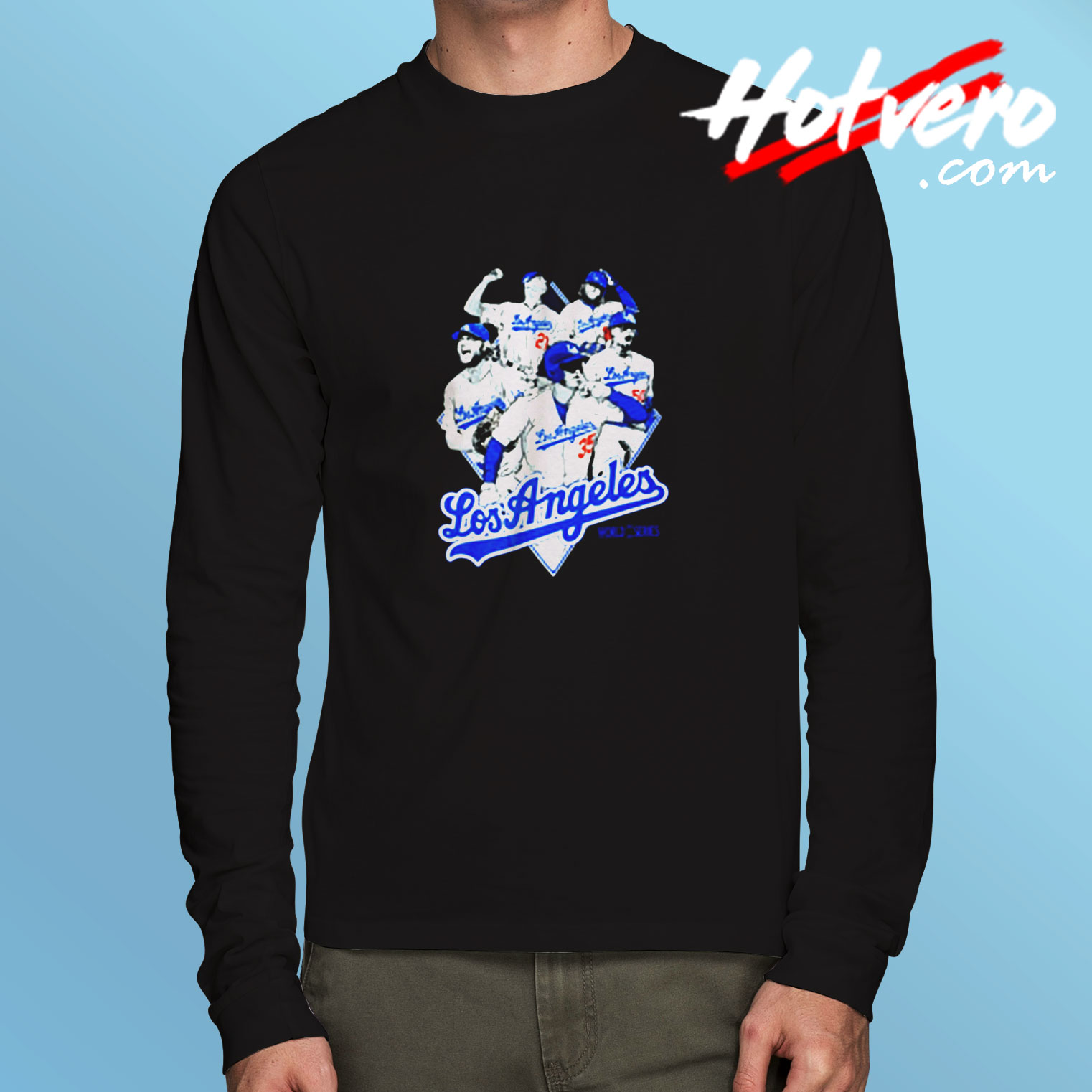 Los Angeles Dodgers La Champions Long Sleeve T shirt