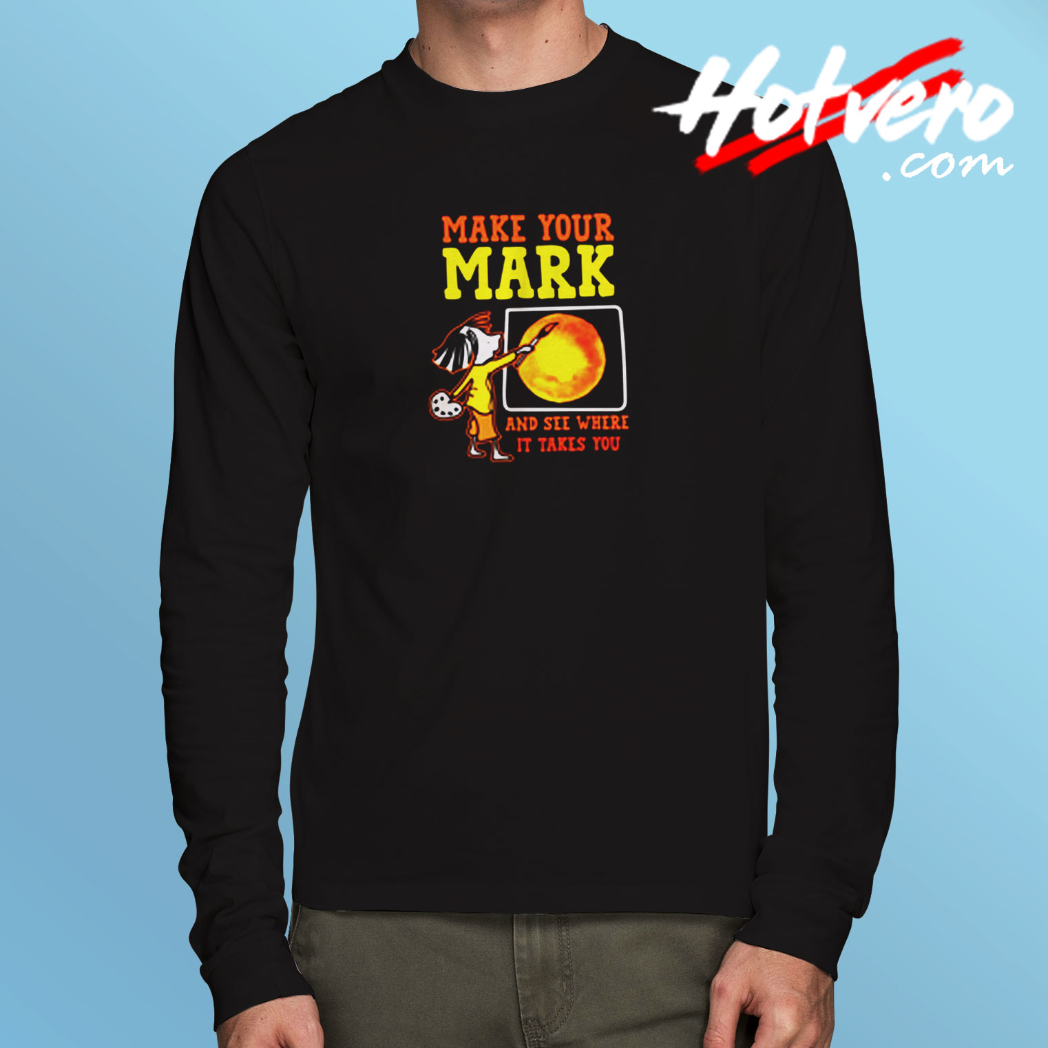 Make Your Mark Child Birthday Long Sleeve T shirt
