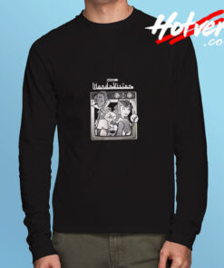 Marvel Wandavision Retro Cartoon Tv Long Sleeve T shirt