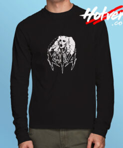 Me Katya Black Metal Long Sleeve T shirt