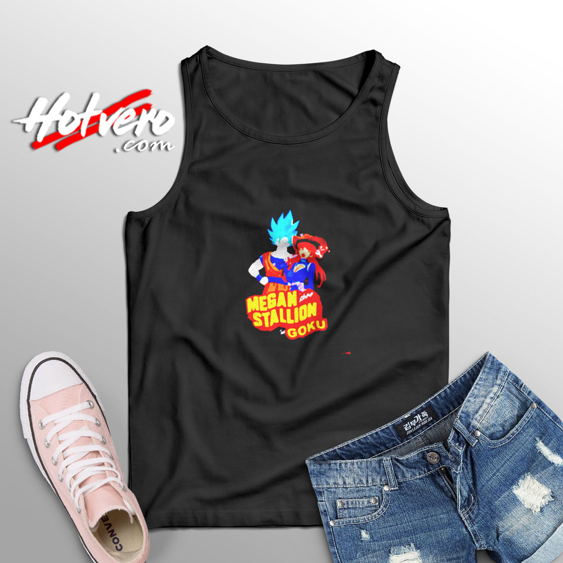 Megan Thee Stallion Goku Aesthetic Sleeveless Shirt