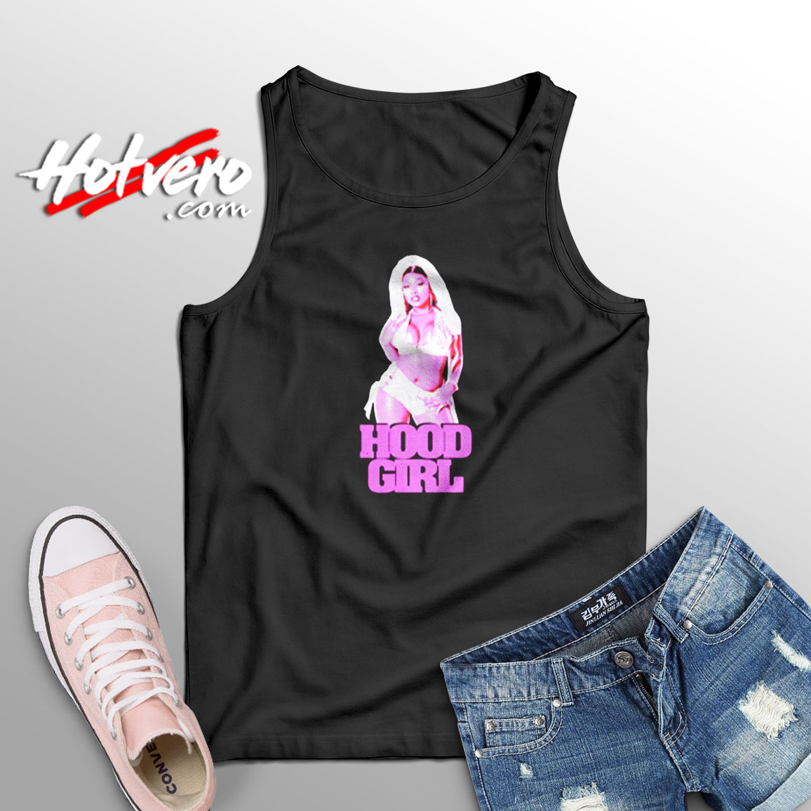 Megan Thee Stallion Hood Girl Hoodie Aesthetic Sleeveless Shirt
