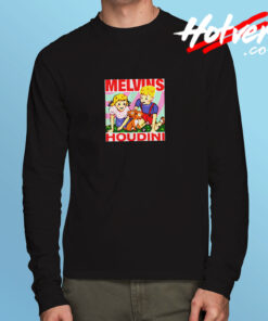 Melvins Houdini Sludge Metal Long Sleeve T shirt