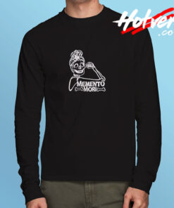 Memento Mori Skeleton Long Sleeve T shirt