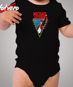 Michael Jackson Singer Cozy Baby Onesies