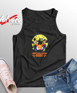 Mickey And Minnie Happy Halloween 2020 Aesthetic Sleeveless Shirt