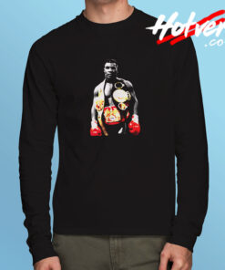 Mike Tyson Iron The Champ Boxing Legend Long Sleeve T shirt