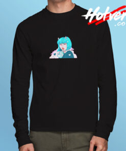 Milky Monster Girl Long Sleeve T shirt