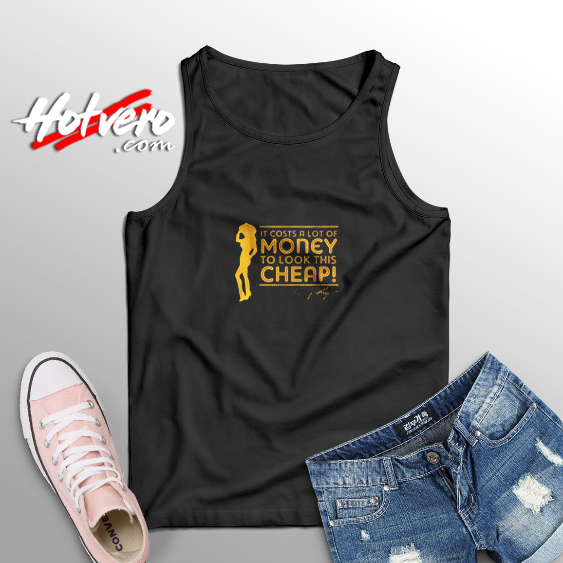 Money Cheap Dolly Parton Dollyism Aesthetic Sleeveless Shirt