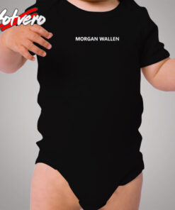Morgan Wallen Logo Cozy Baby Onesies