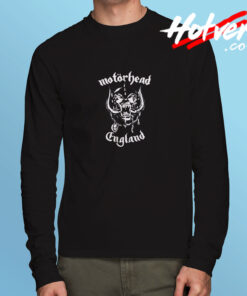 Motorhead England Snaggletooth Long Sleeve T shirt