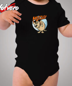 Muttley Sidekick Cartoon Dog Fictional Cozy Baby Onesies