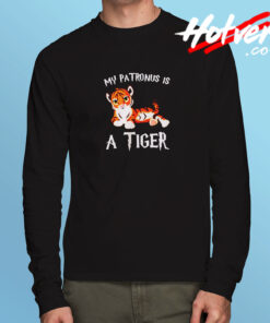 My Patronus Is A Tiger Long Sleeve T shirt