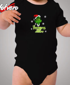 My Students Stole My Heart Grinch Christmas Cozy Baby Onesies