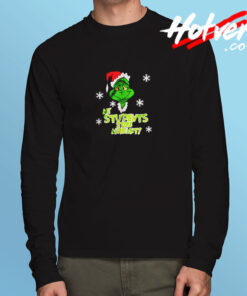 My Students Stole My Heart Grinch Christmas Long Sleeve T shirt