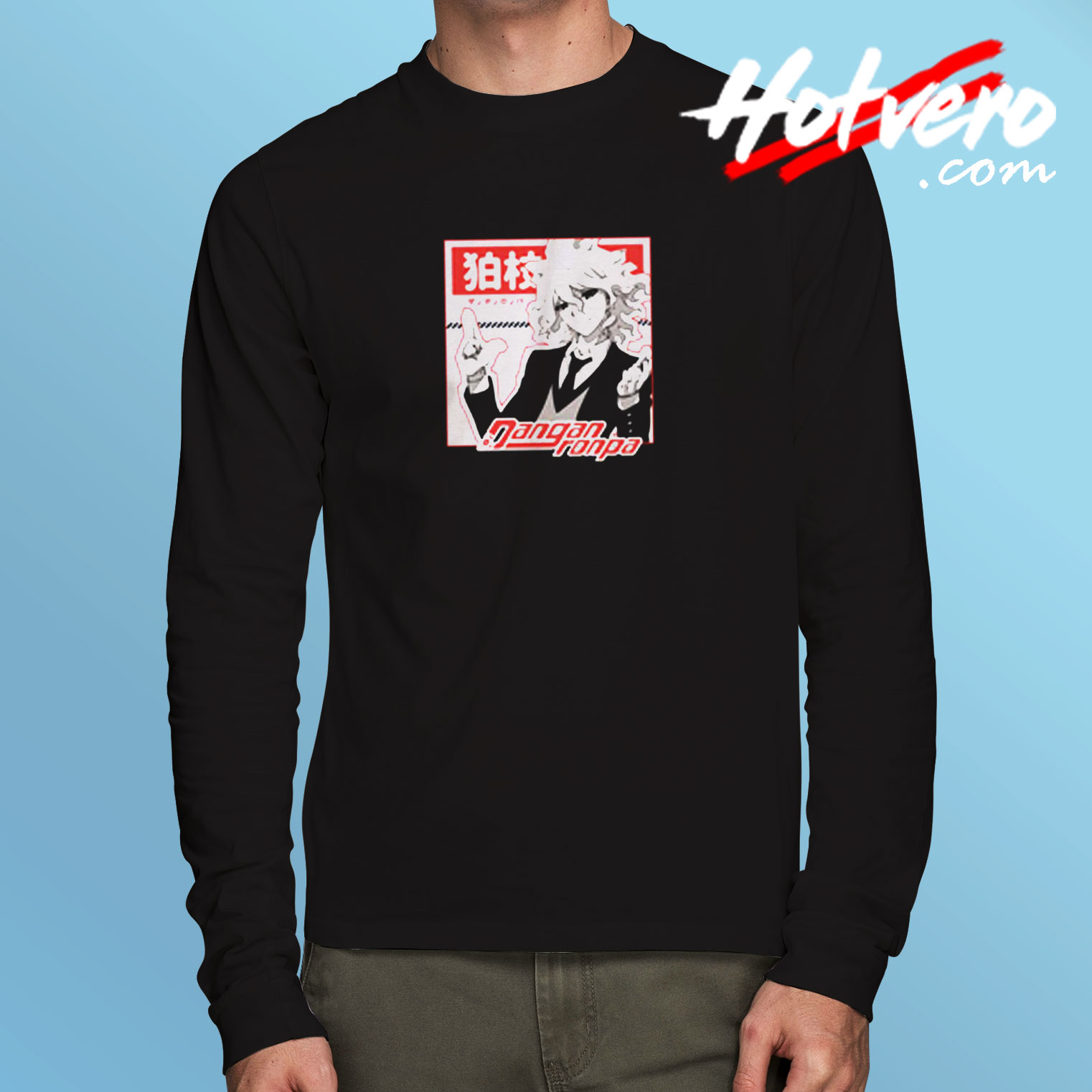 Nagito Komaeda Long Sleeve T shirt