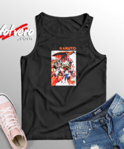Naruto Characters Aesthetic Sleeveless Shirt