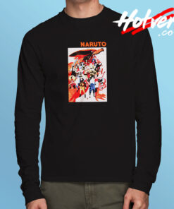 Naruto Characters Long Sleeve T shirt