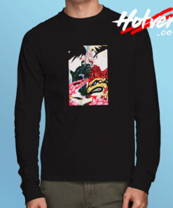 Naruto Vs Sasuke Long Sleeve T shirt
