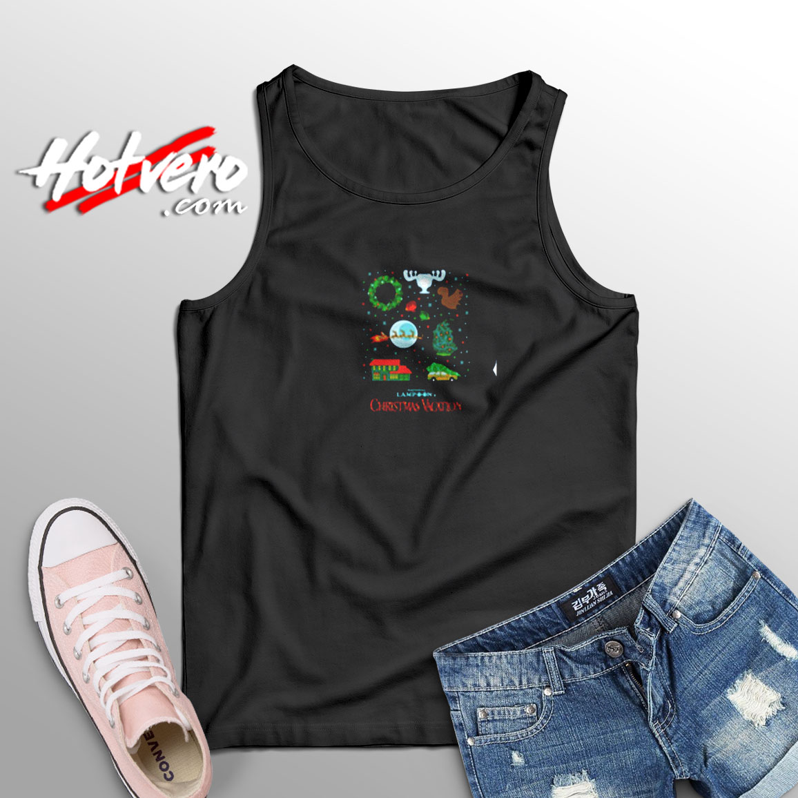 National Lampoons Christmas Vacation Aesthetic Sleeveless Shirt