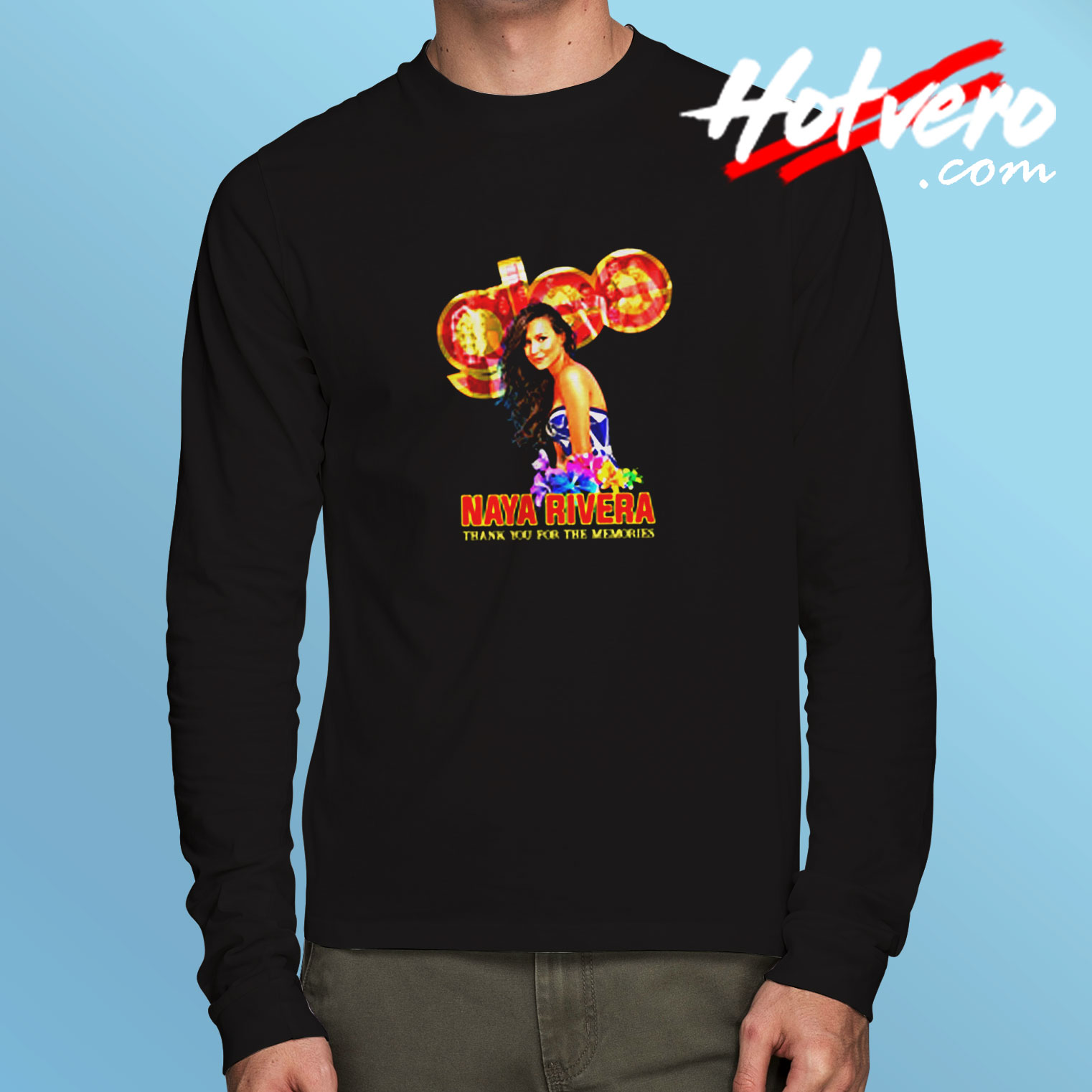 Naya Rivera Thank You For The Memories Long Sleeve T shirt
